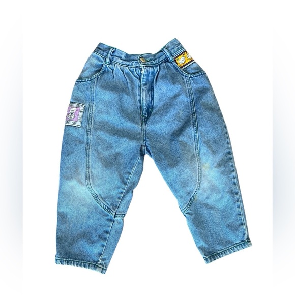 Vintage Other - Vintage Y2K denim balloon pants with patches